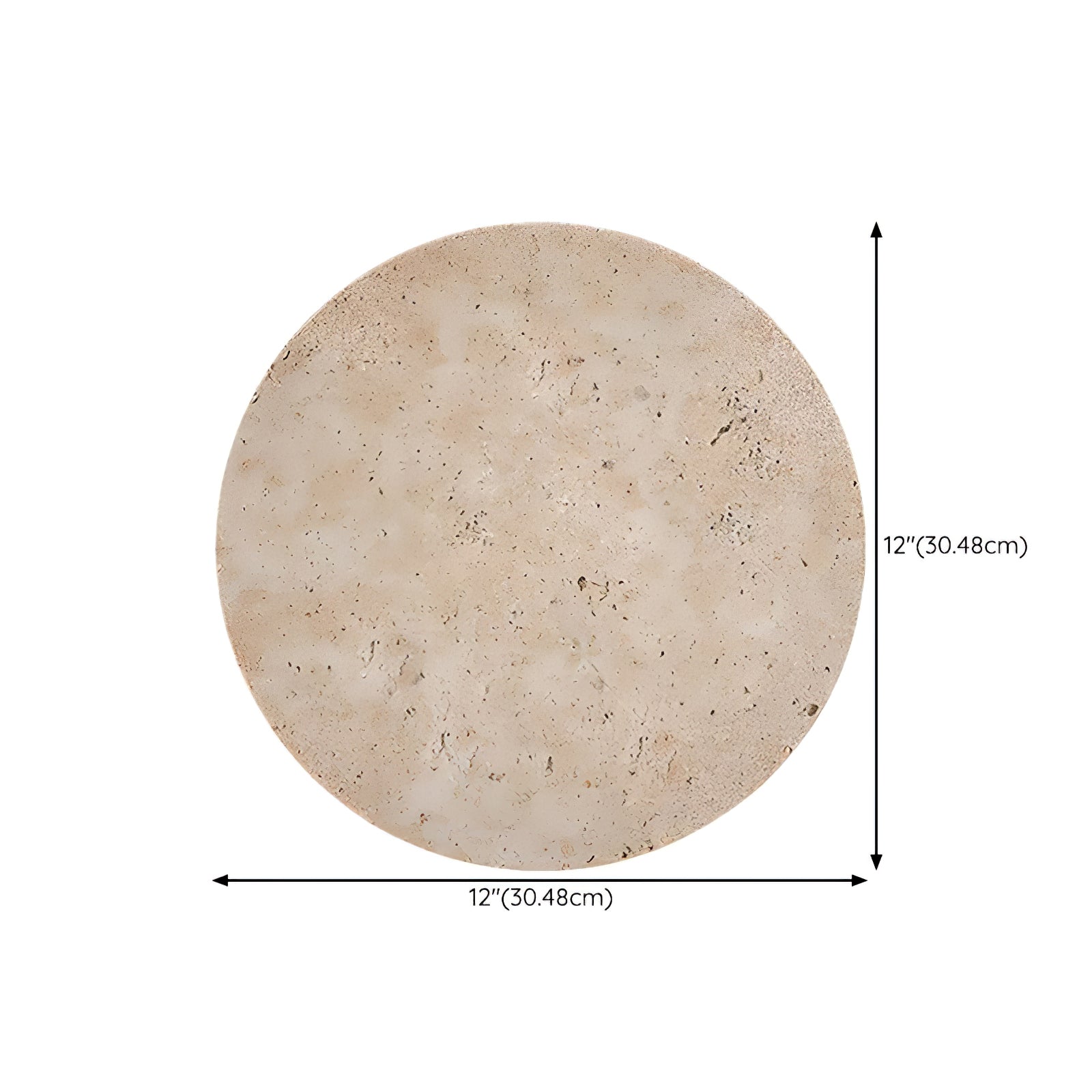 Circlon Travertine Wall Light
