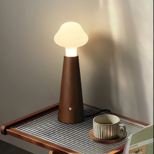 Mooshy Wooden Table Lamp