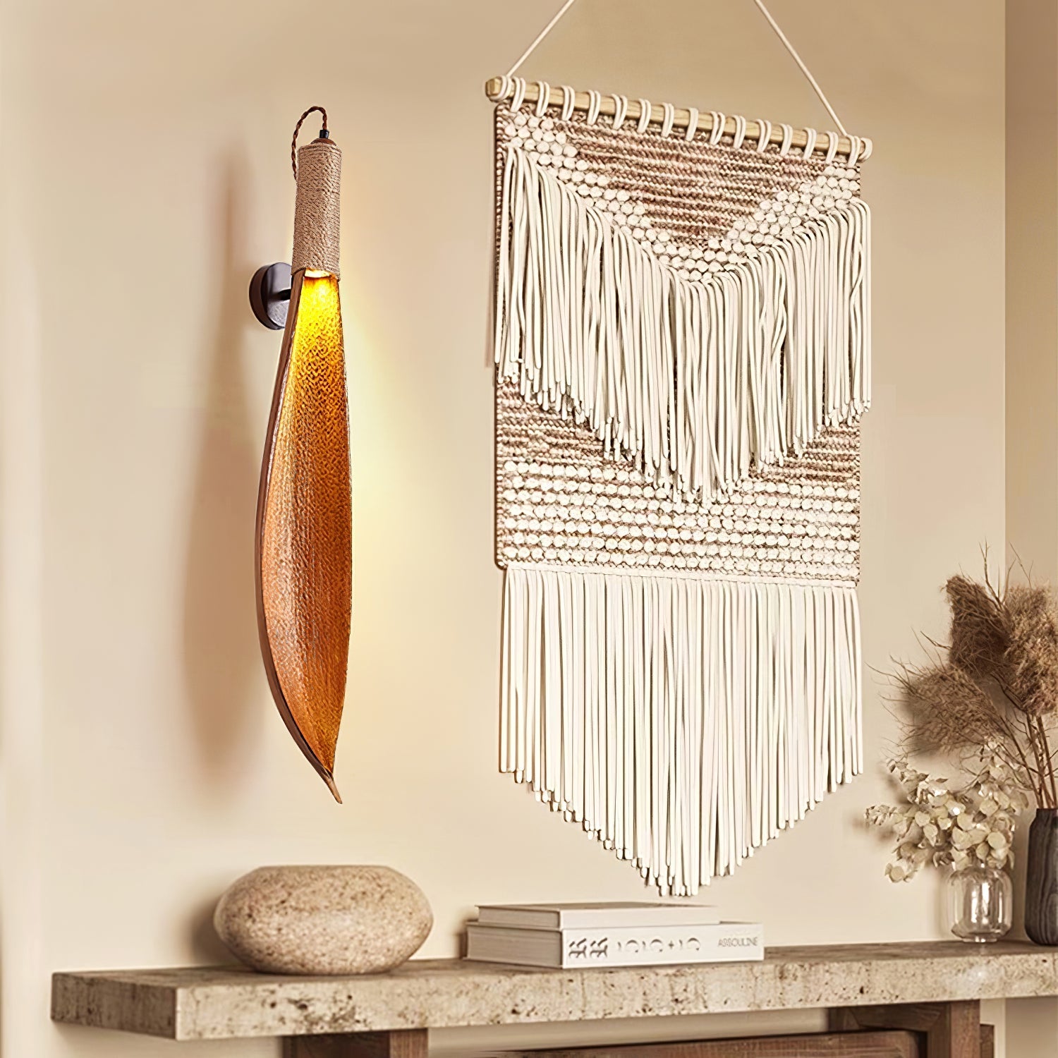 Cocos Leaf Wall Light