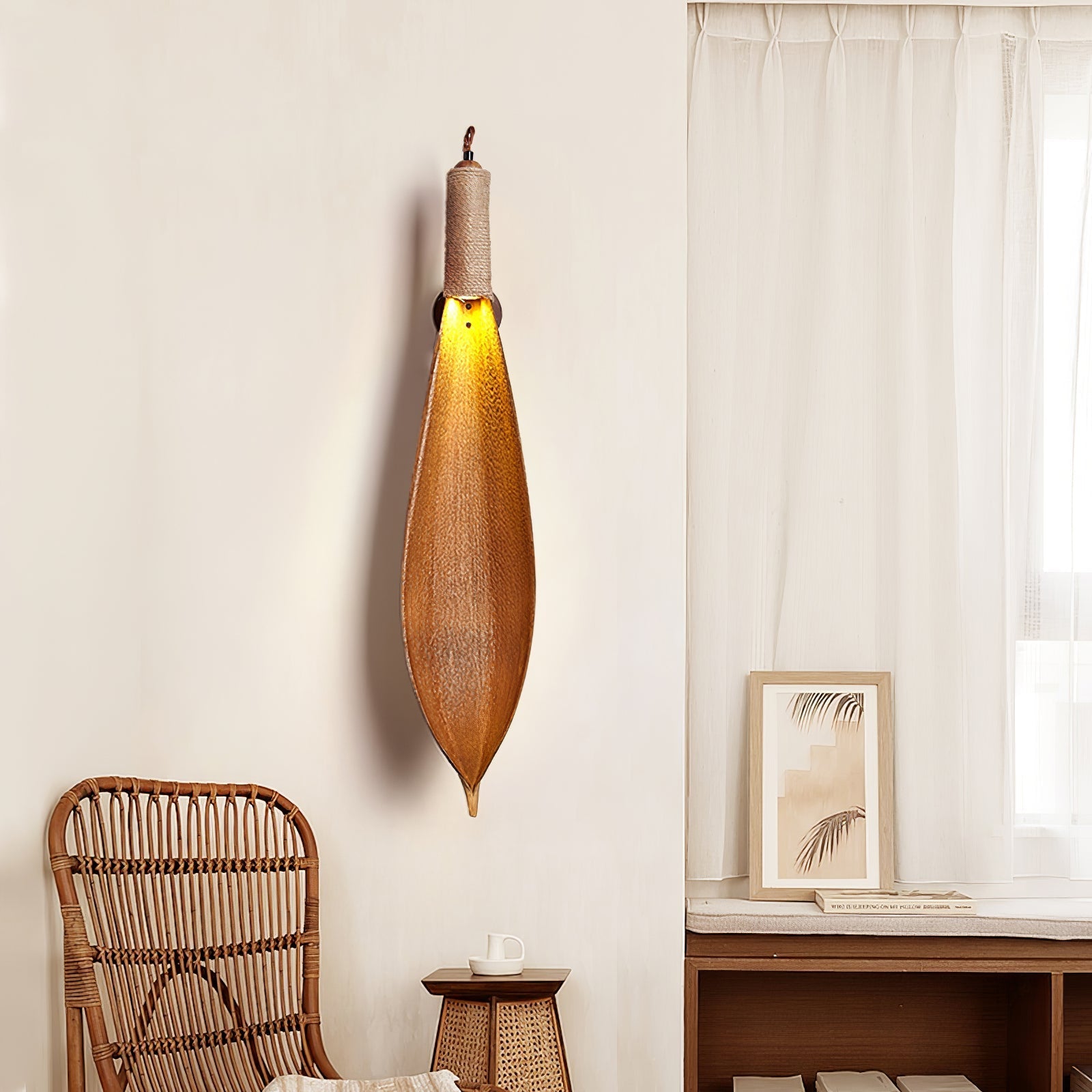 Cocos Leaf Wall Light