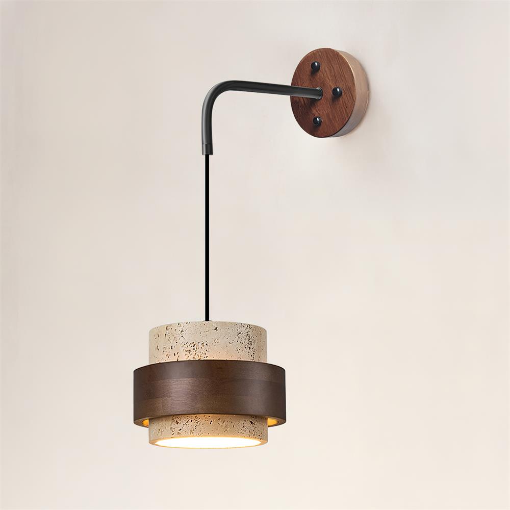 Juvetta Travertine Wall Light