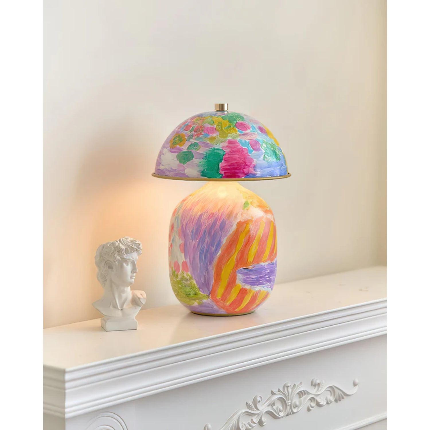 Celo Painted Table Lamp