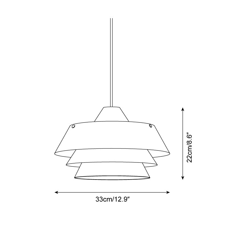 Coveny Japandi Style Pendant Light