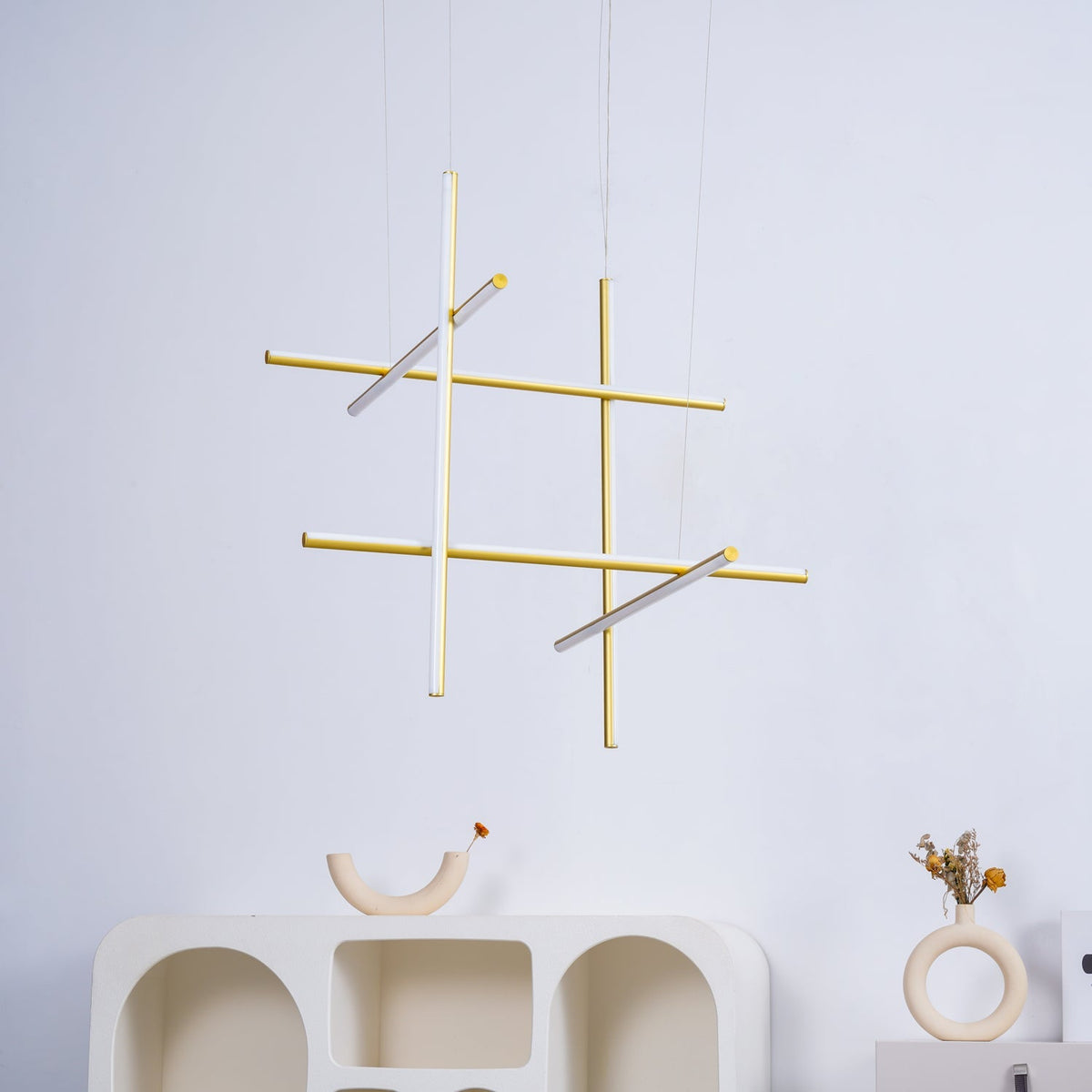 Gridline Linear Chandelier – detail 6