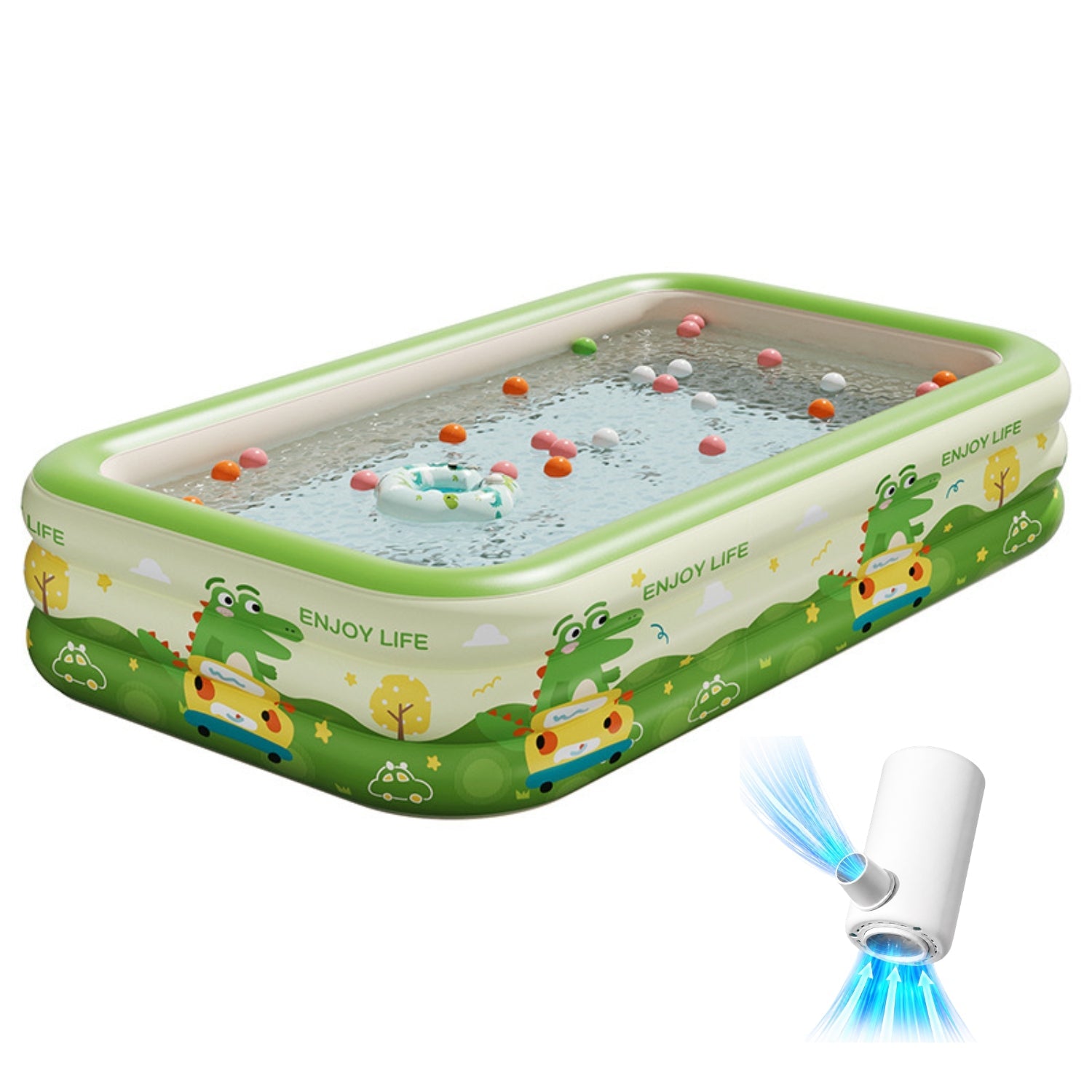 Lennley Outdoor Inflatable Pool