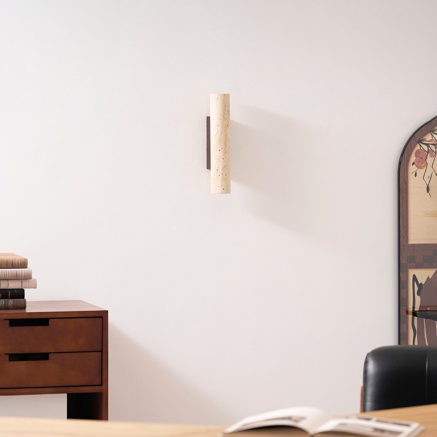 Someysa Travertine Wall Light