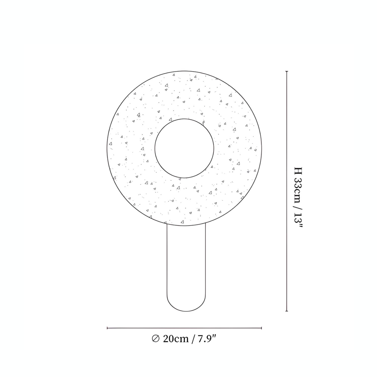 Jome Travertine Wall Light