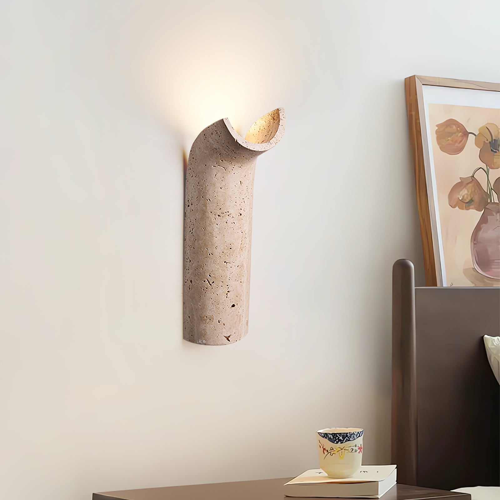 Coferis Natural Stone Wall Light