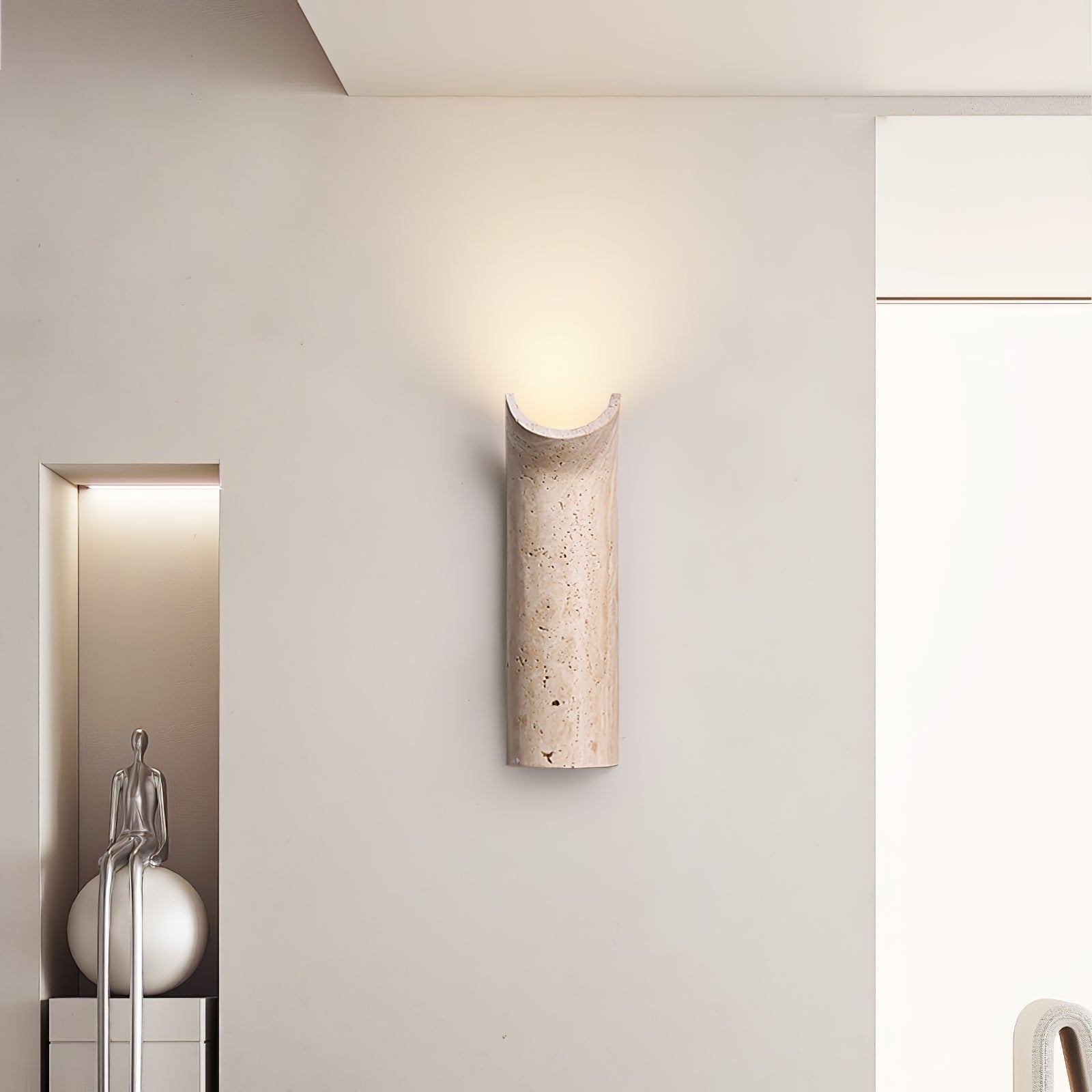 Coferis Natural Stone Wall Light