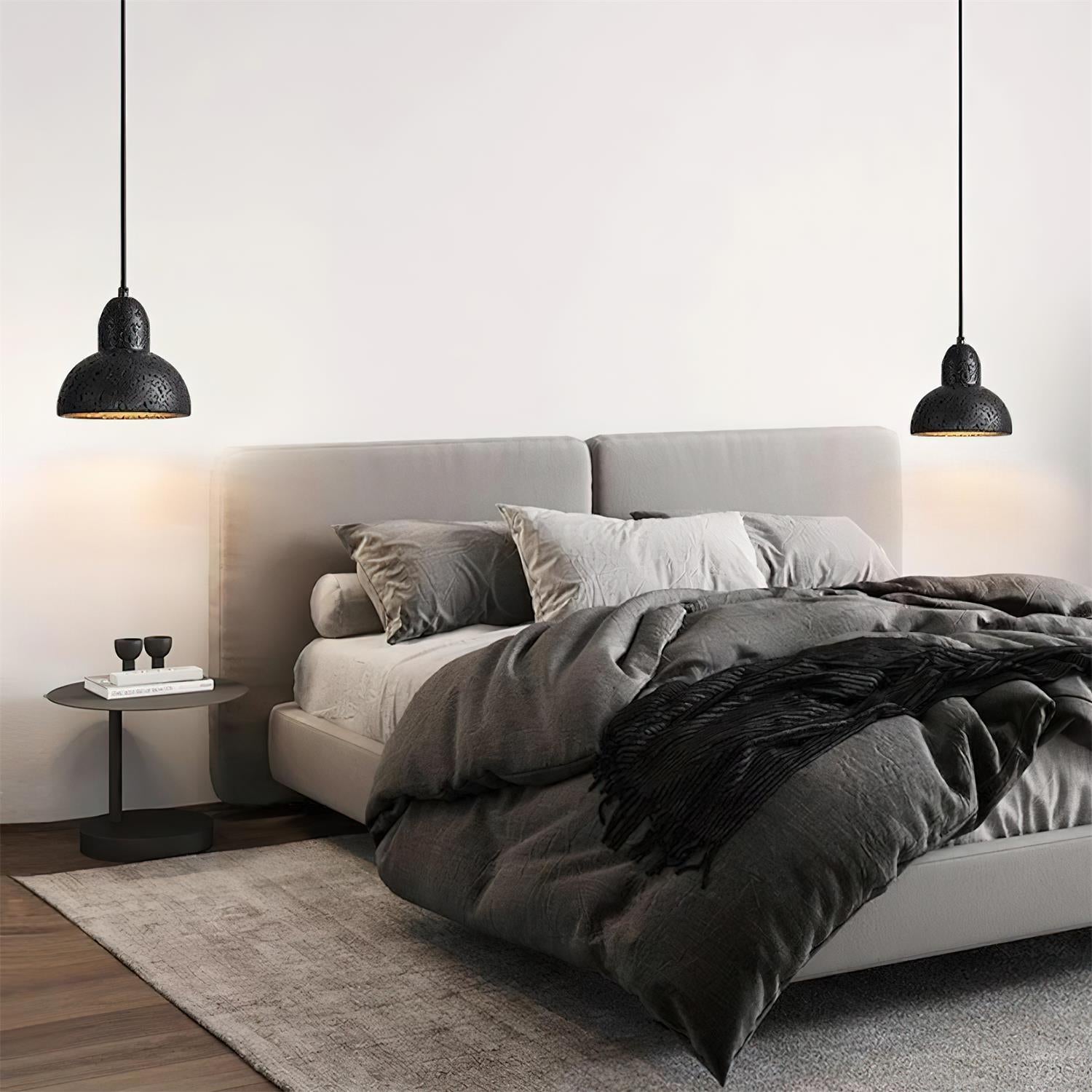 Crevezo Natural Stone Pendant Light