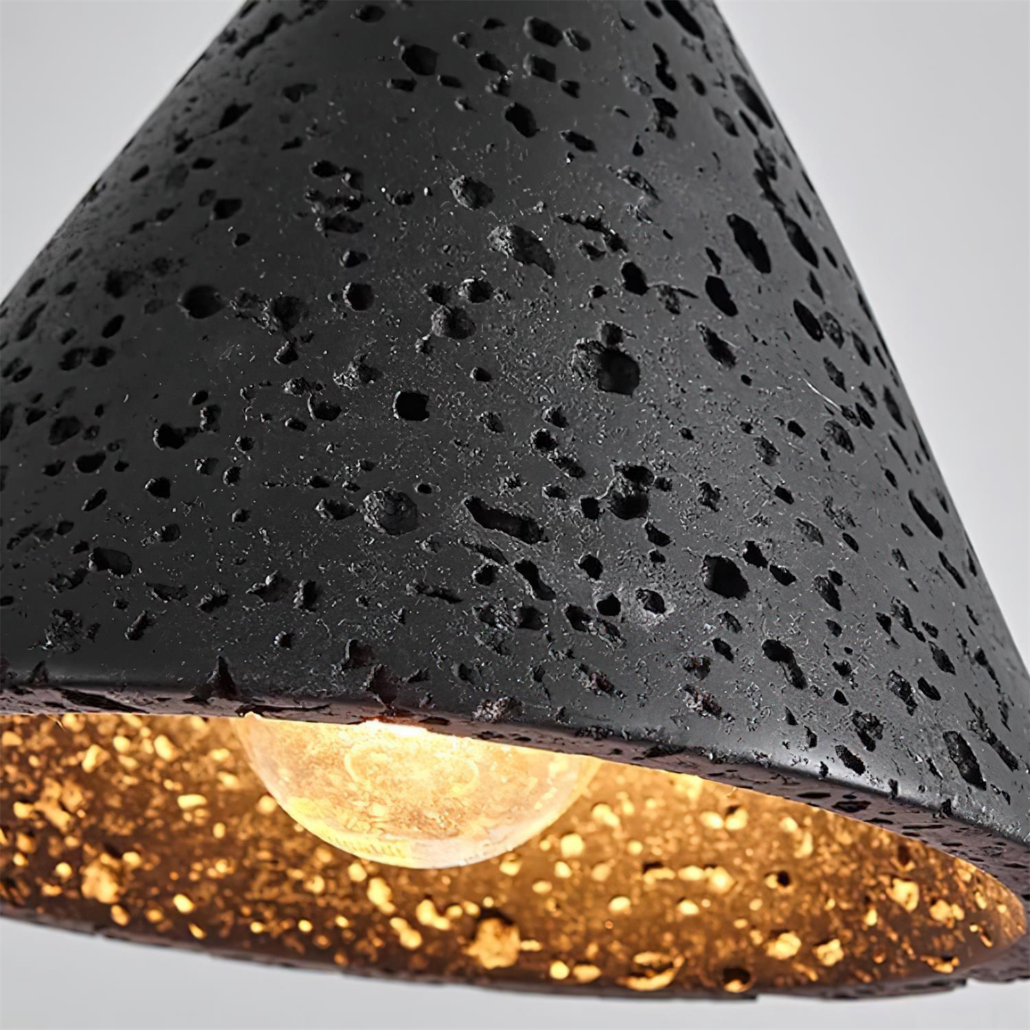 Crevezo Natural Stone Pendant Light