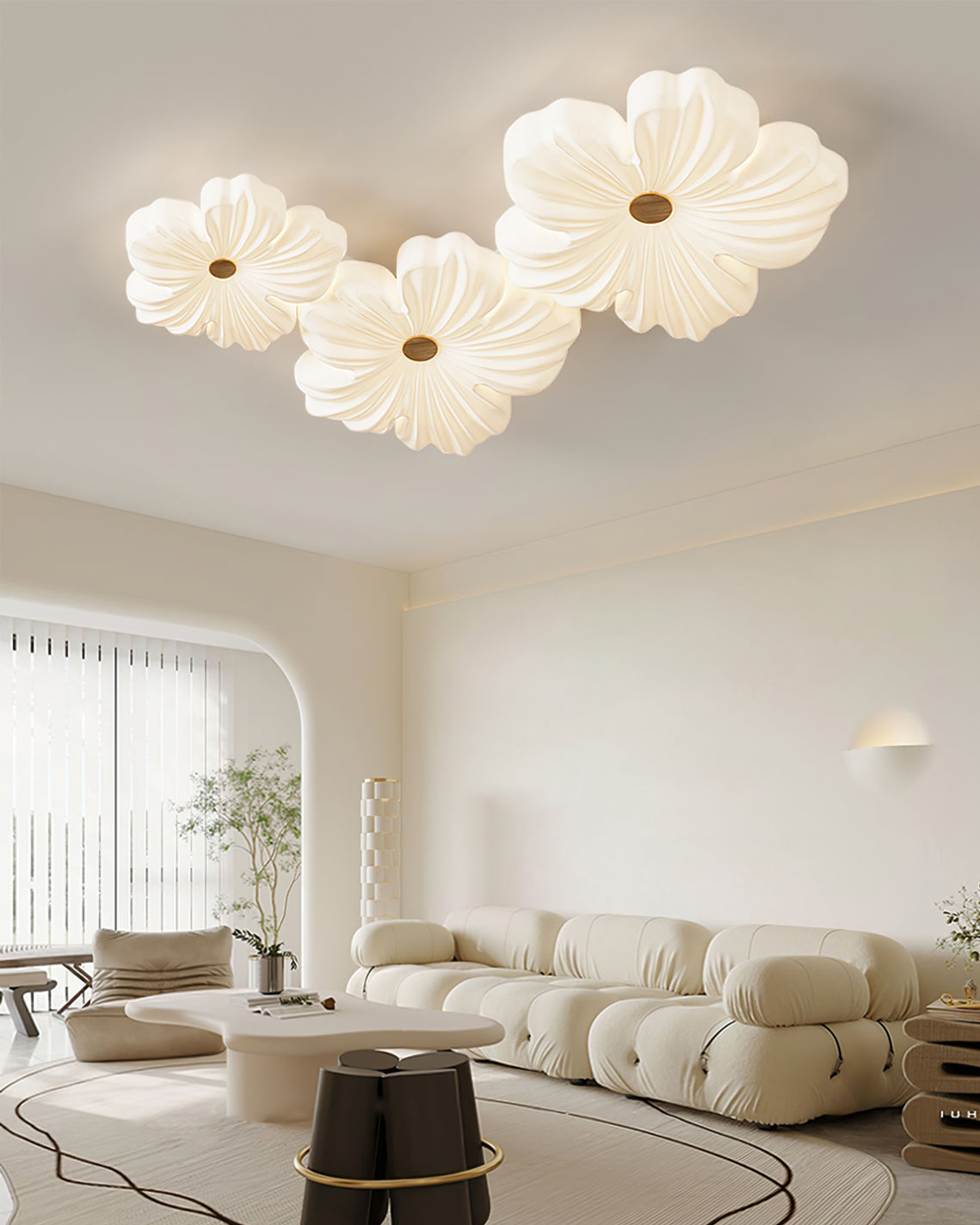 Claron Flower Ceiling Light
