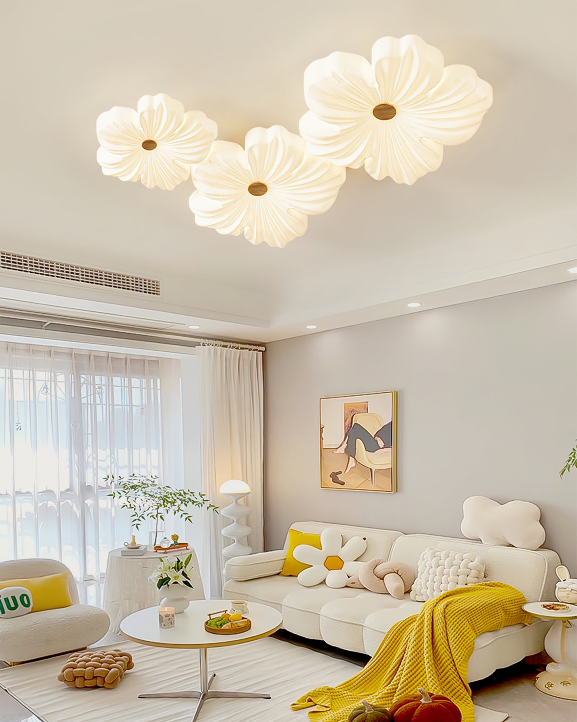 Claron Flower Ceiling Light