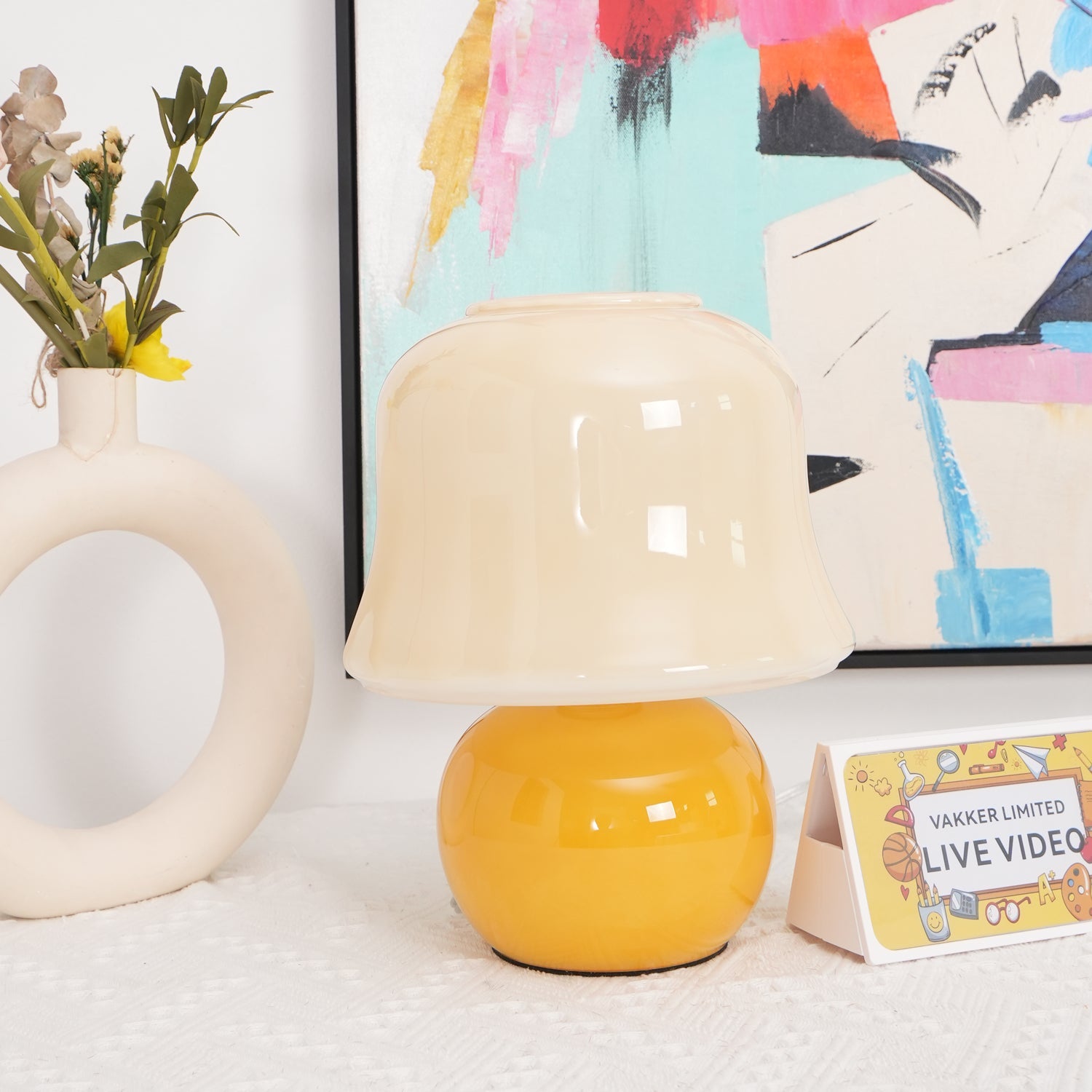Greyvale Mushroom Table Lamp