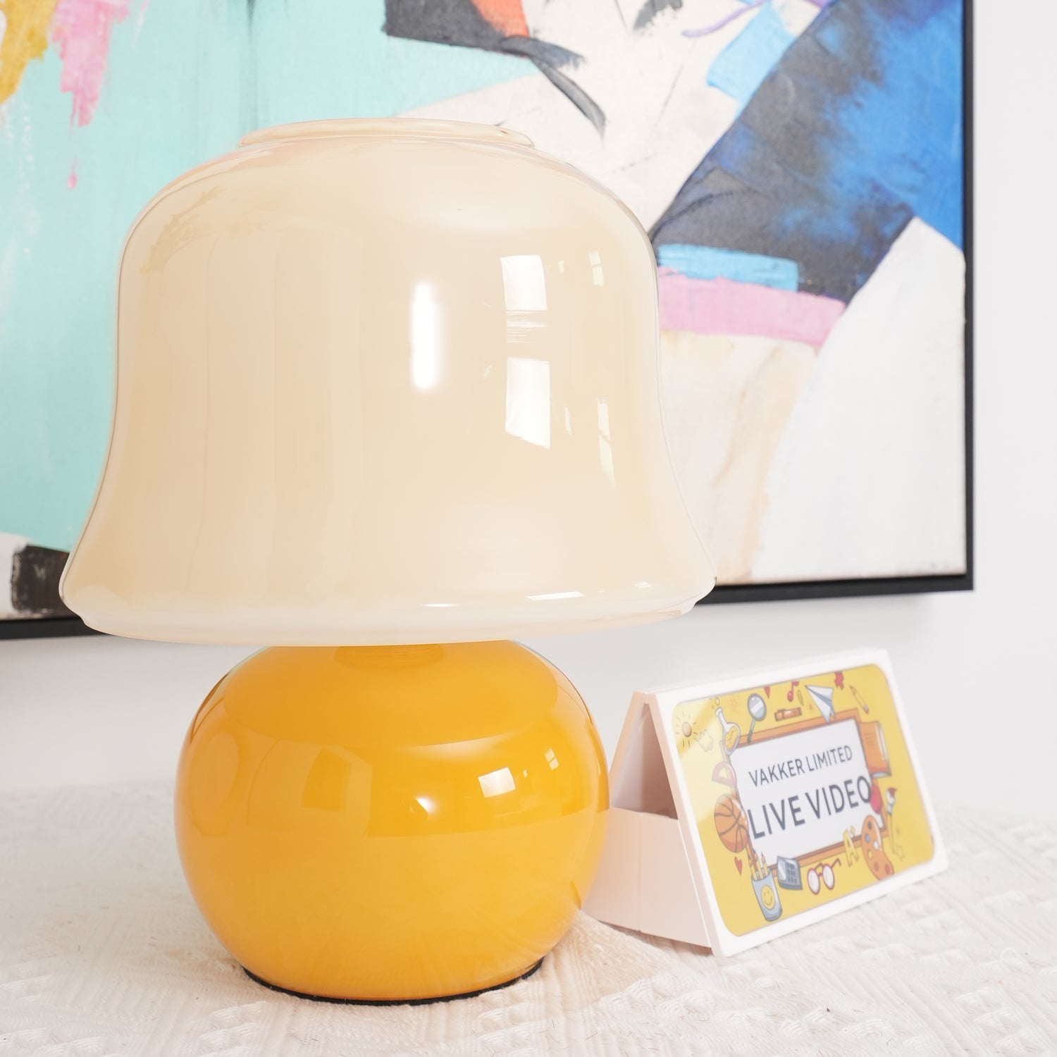 Greyvale Mushroom Table Lamp