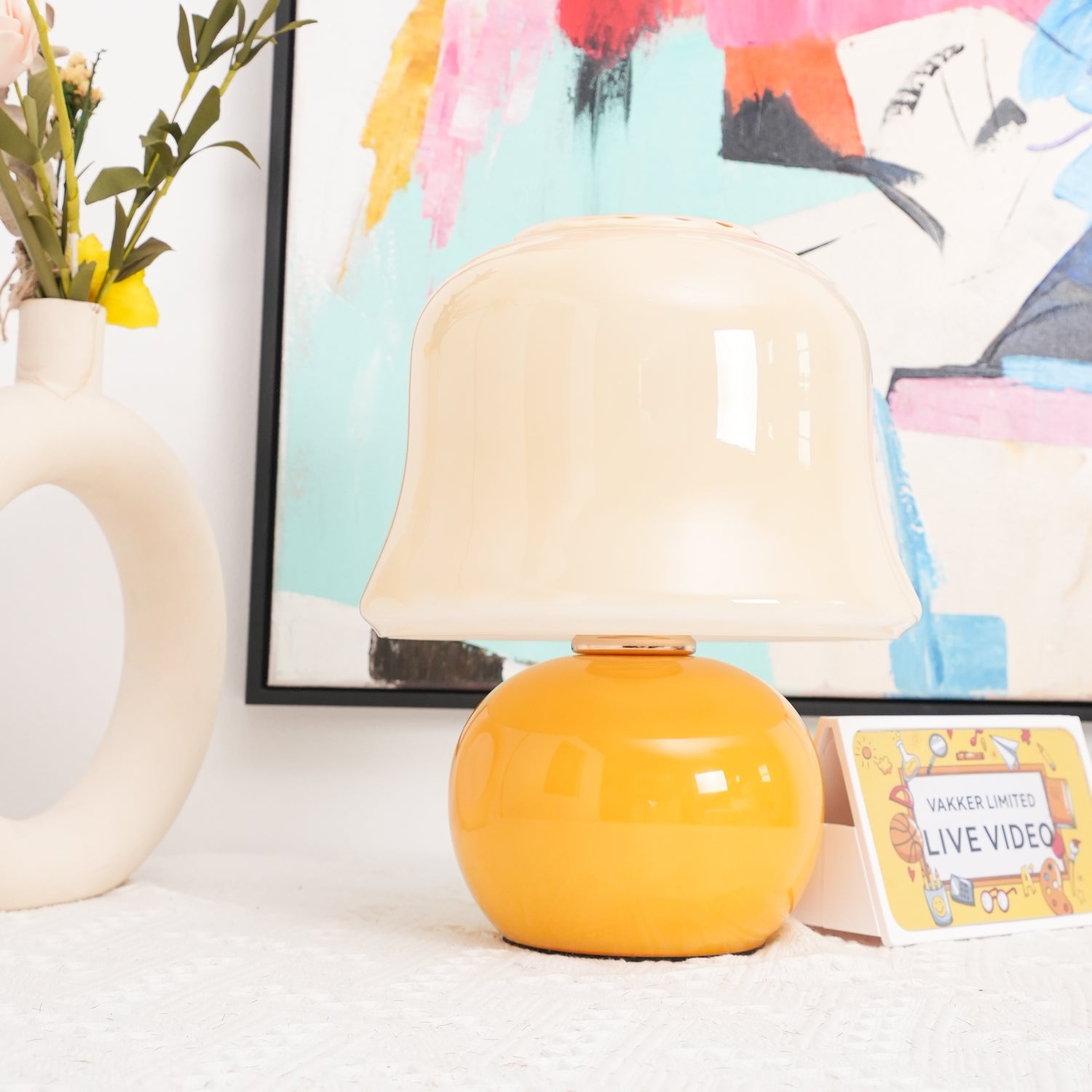 Greyvale Mushroom Table Lamp