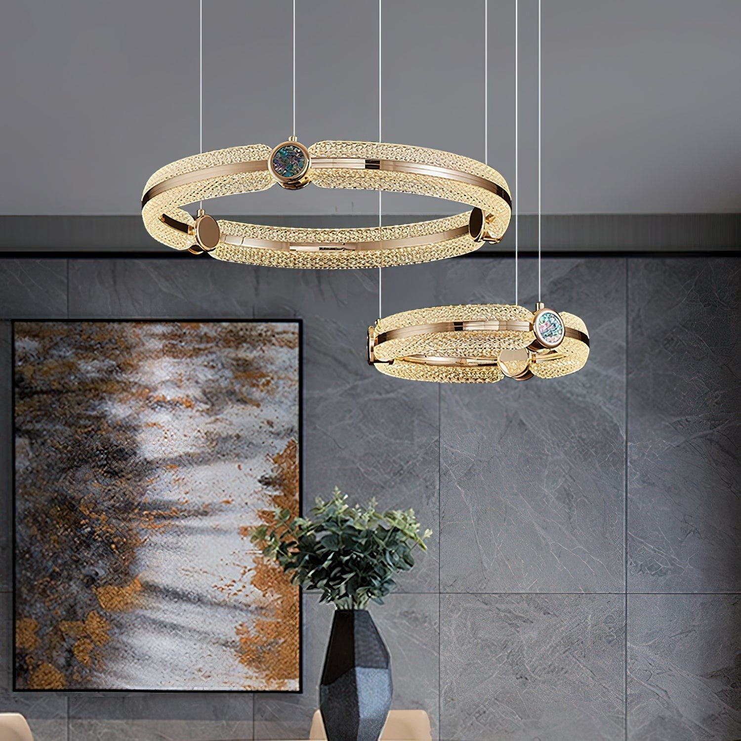 Alome Ring Design Pendant Light