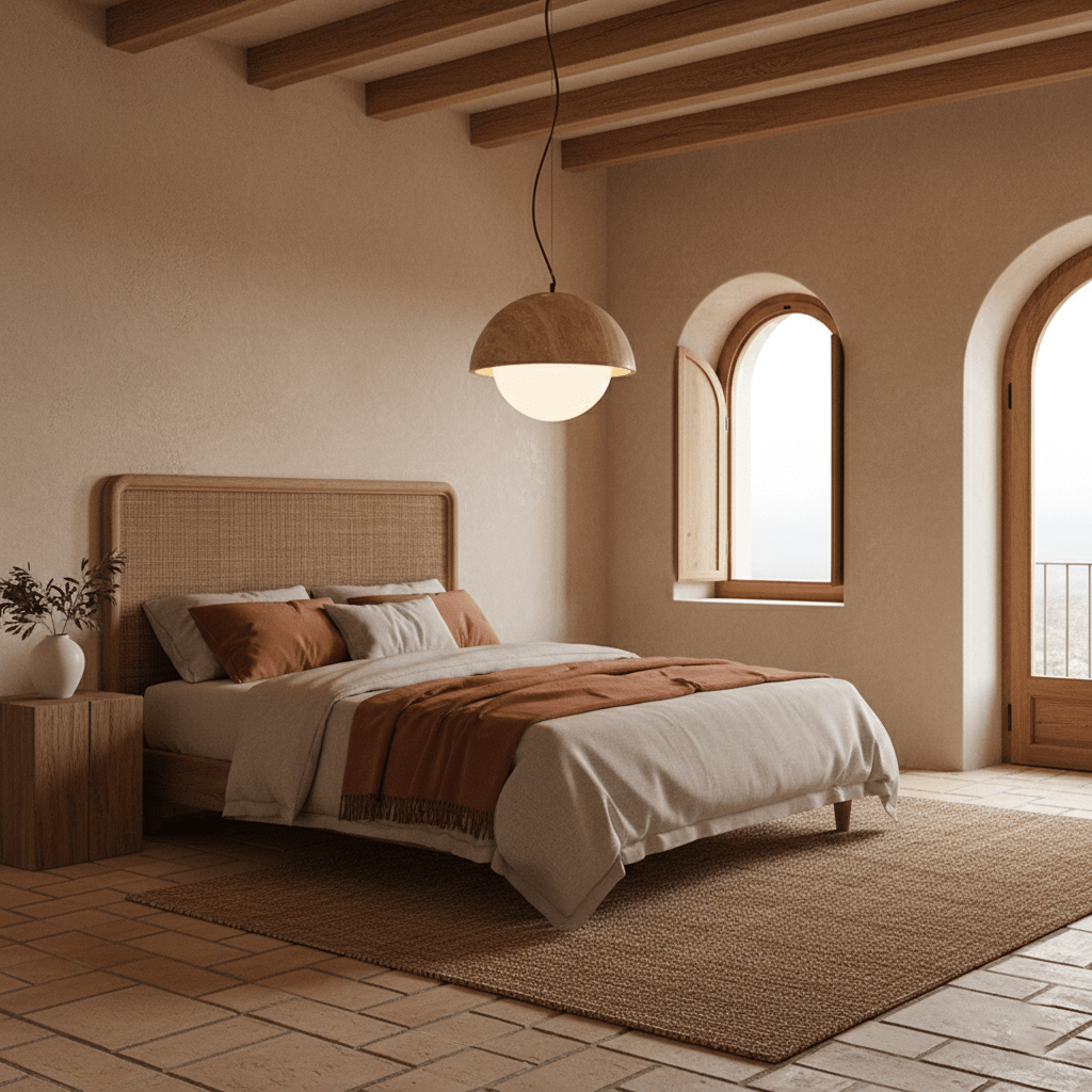 Meresci Natural Stone Pendant Light