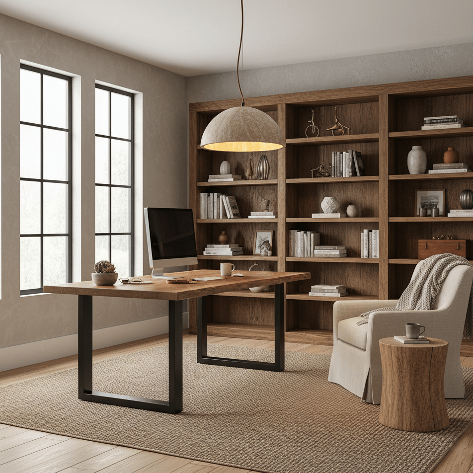 Meresci Natural Stone Pendant Light
