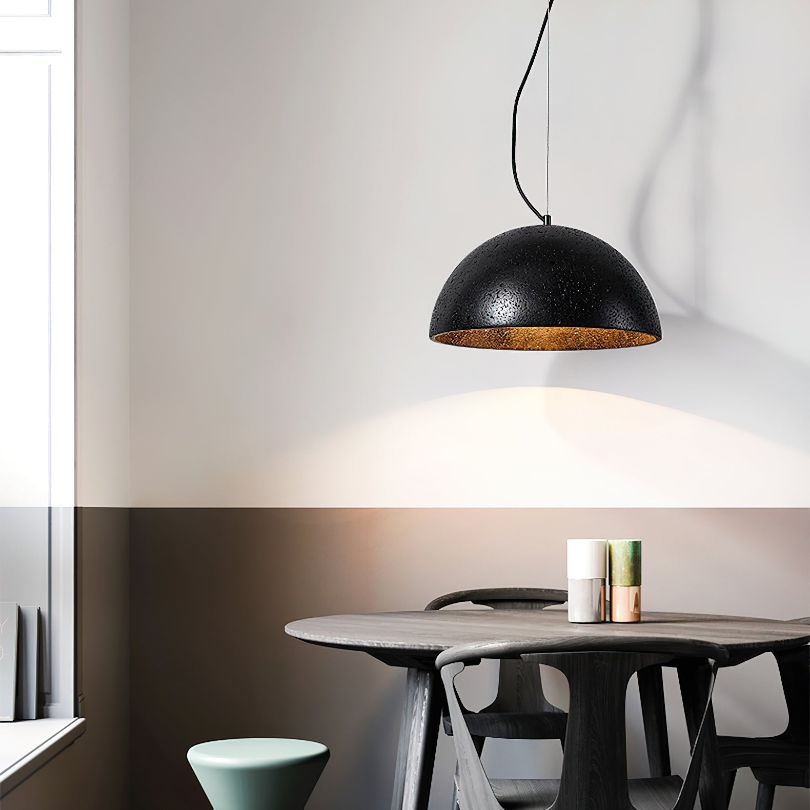 Meresci Natural Stone Pendant Light