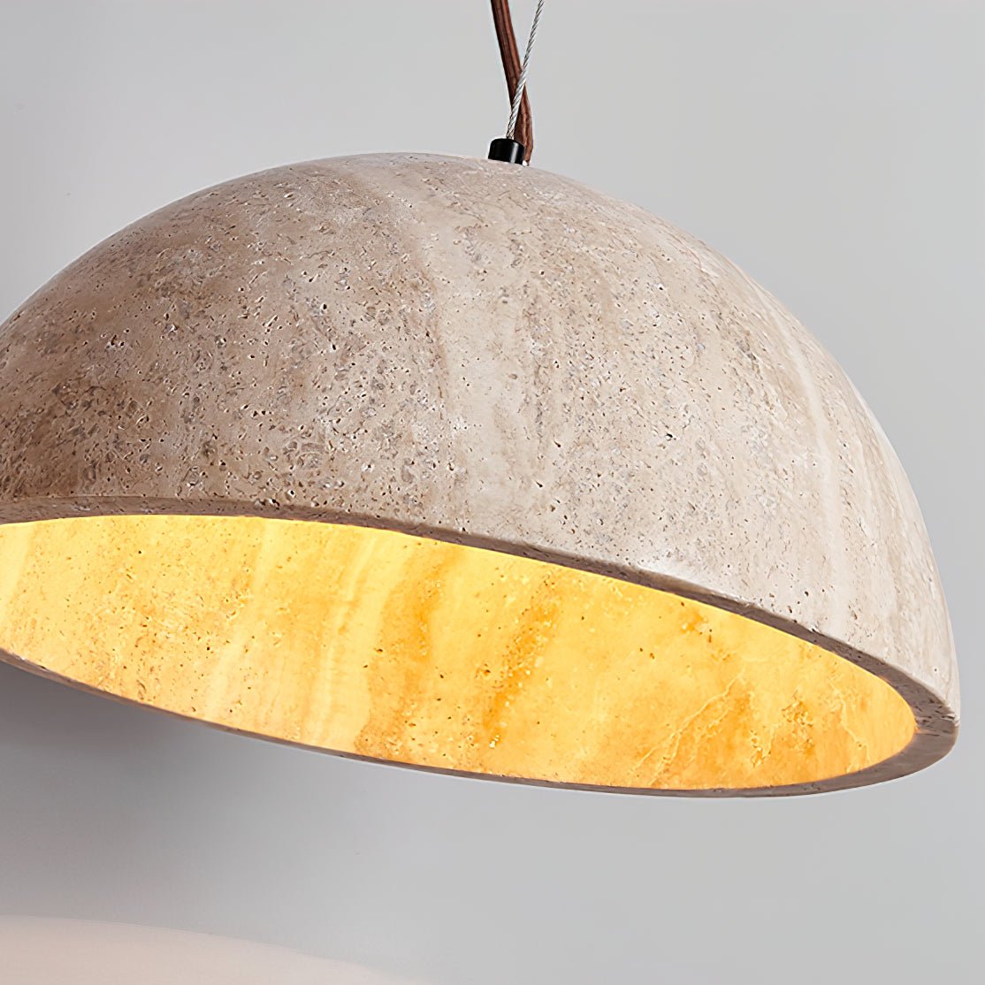 Meresci Natural Stone Pendant Light