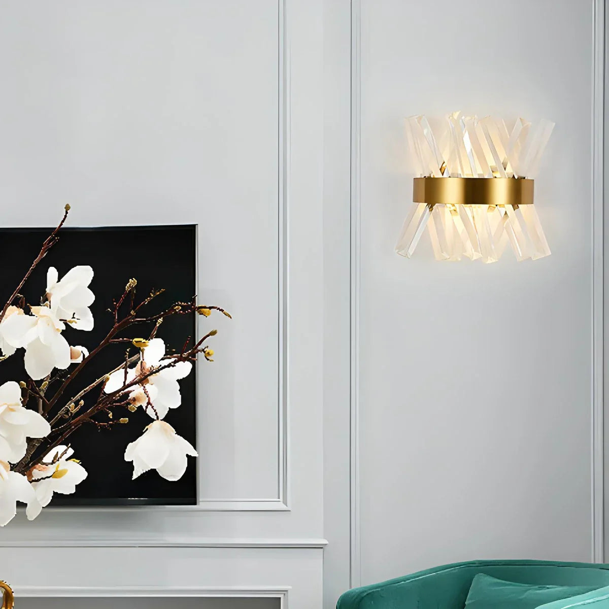 Virlen Crystal Wall Light