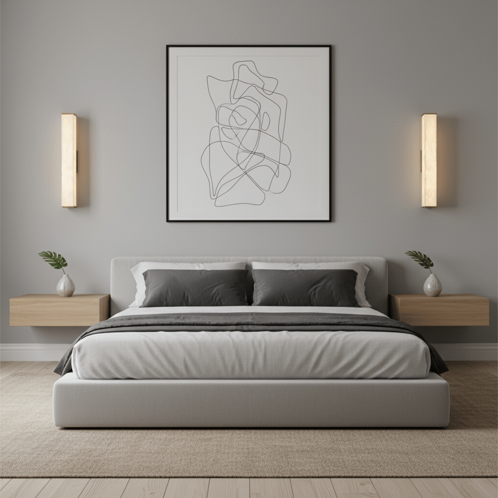 Caboze Alabaster Wall Light