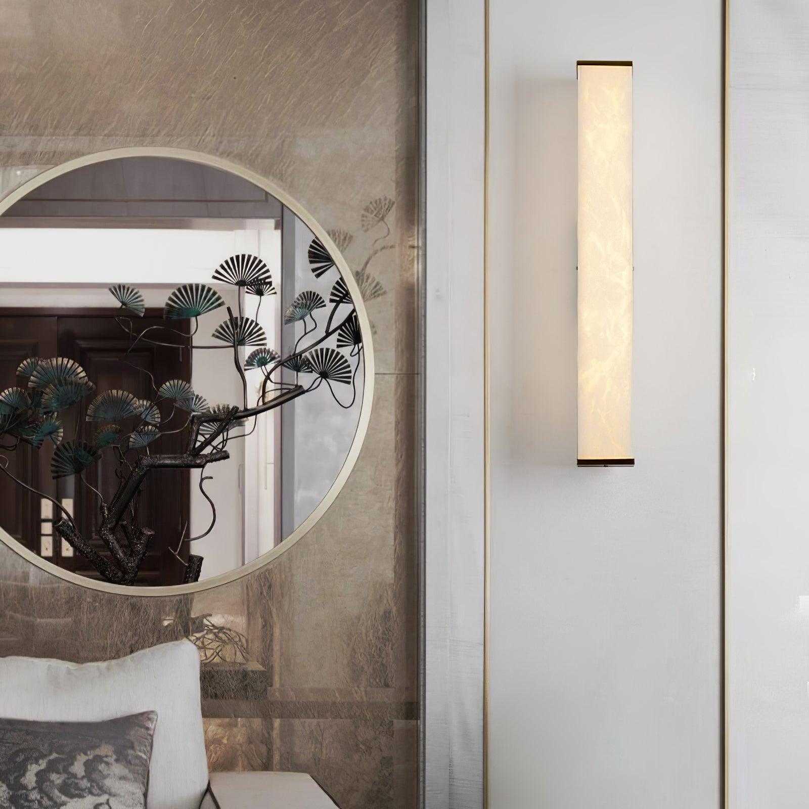 Caboze Alabaster Wall Light