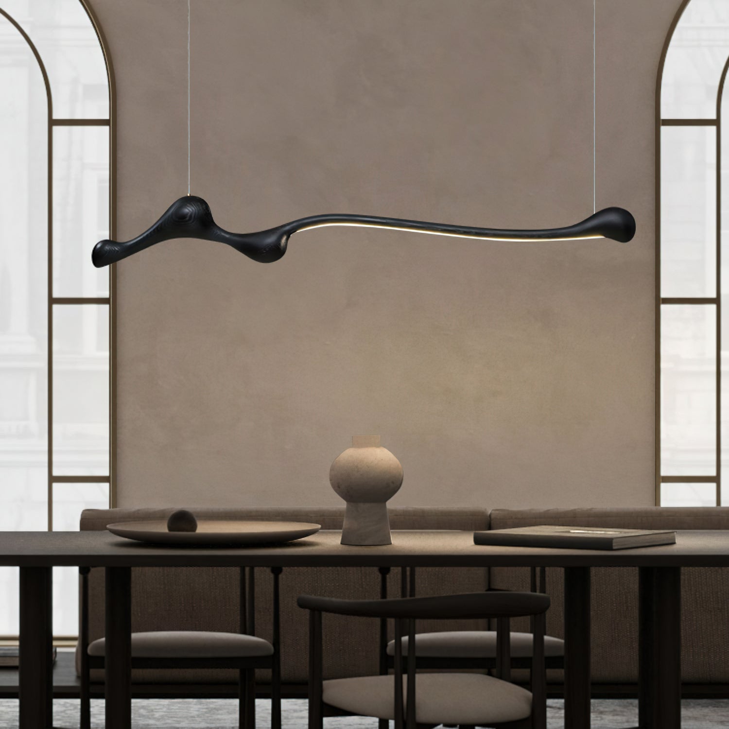 Culva Japandi Style Pendant Light