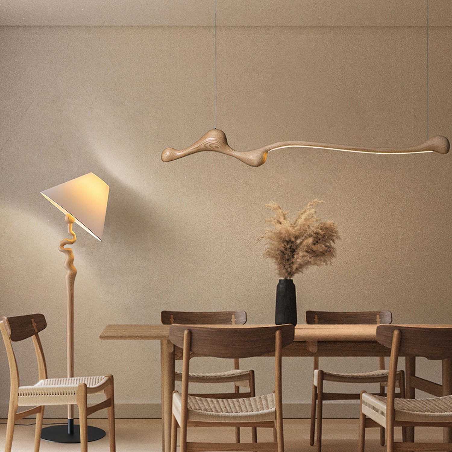 Culva Japandi Style Pendant Light