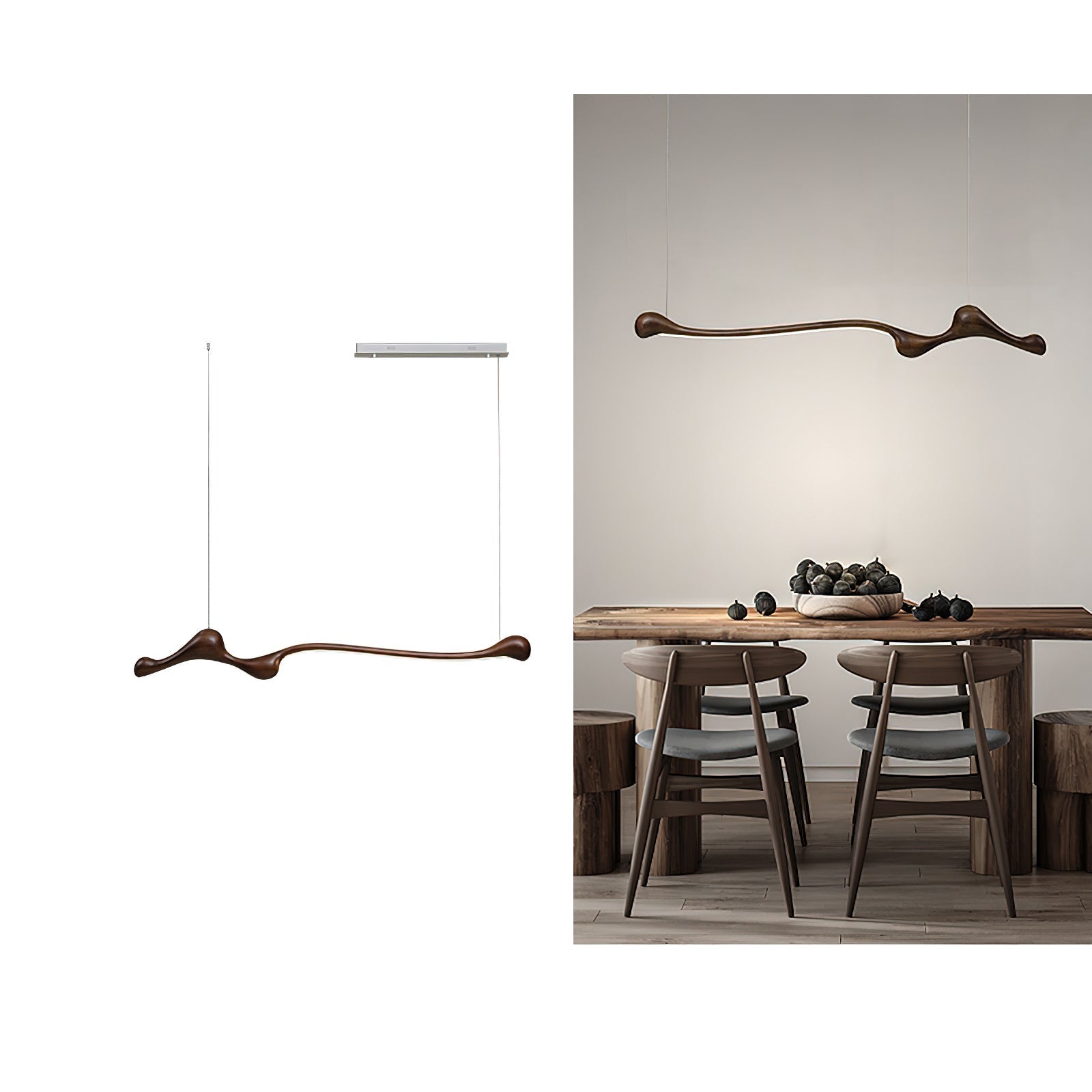 Culva Japandi Style Pendant Light