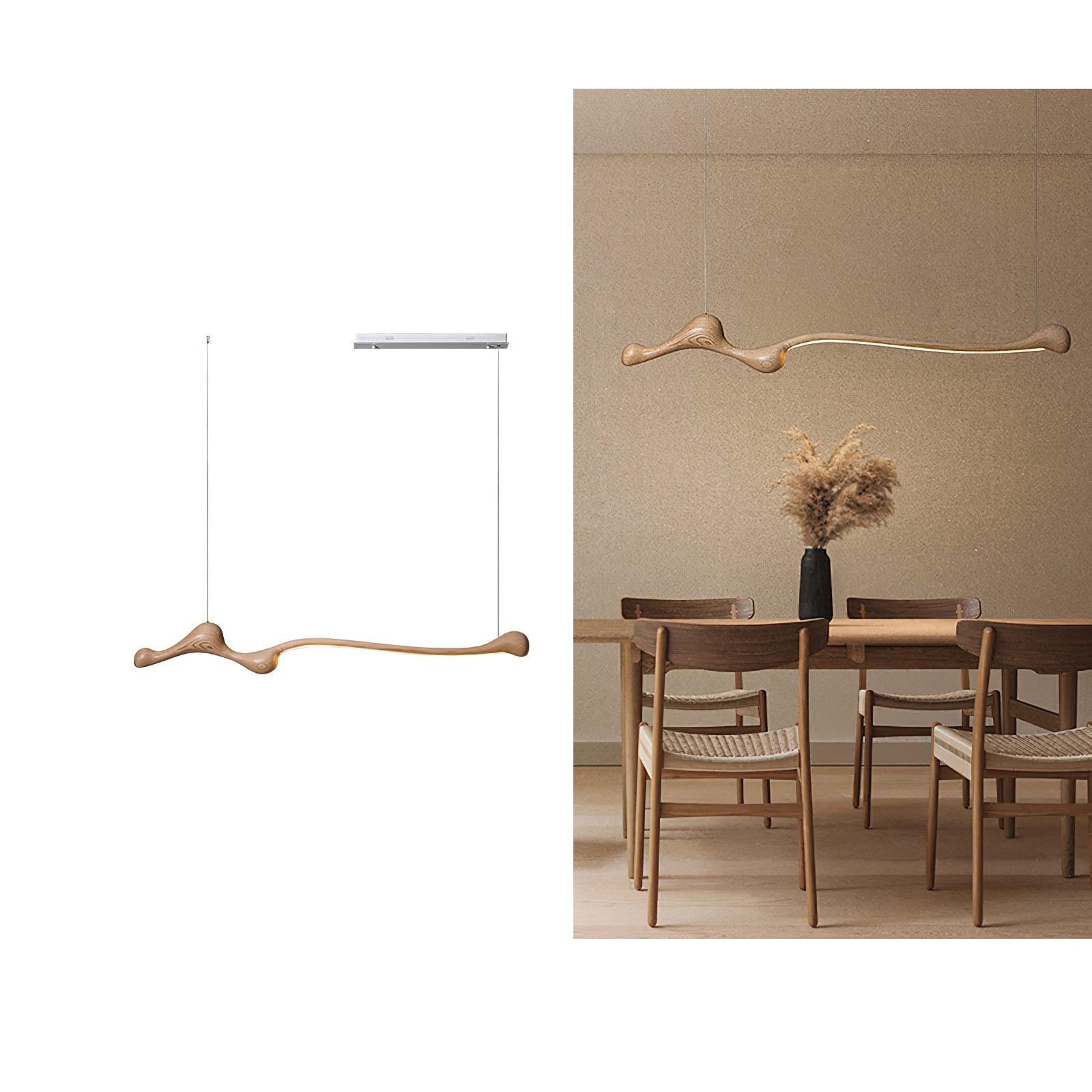 Culva Japandi Style Pendant Light