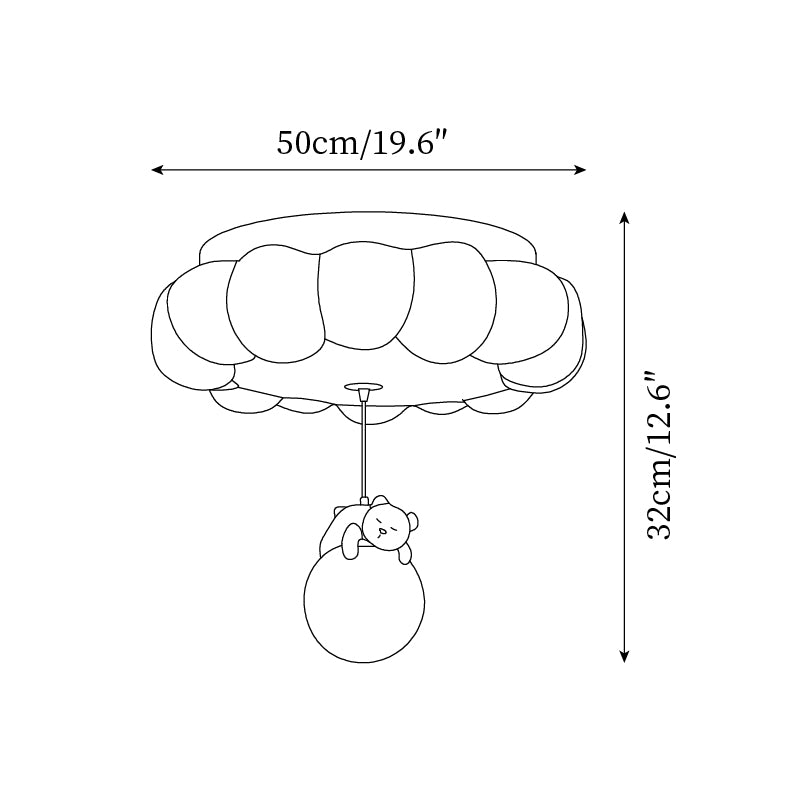 Cataya Ceiling Light Children's Bedroom