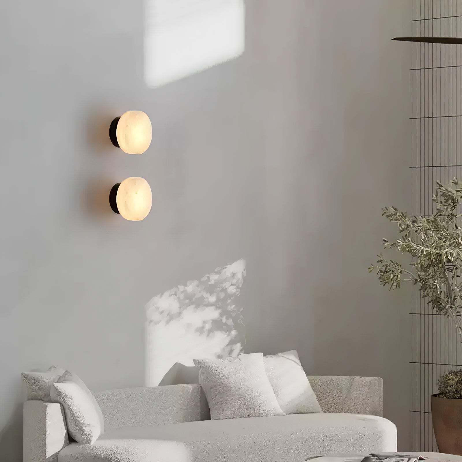 Yovena Alabaster Wall Light