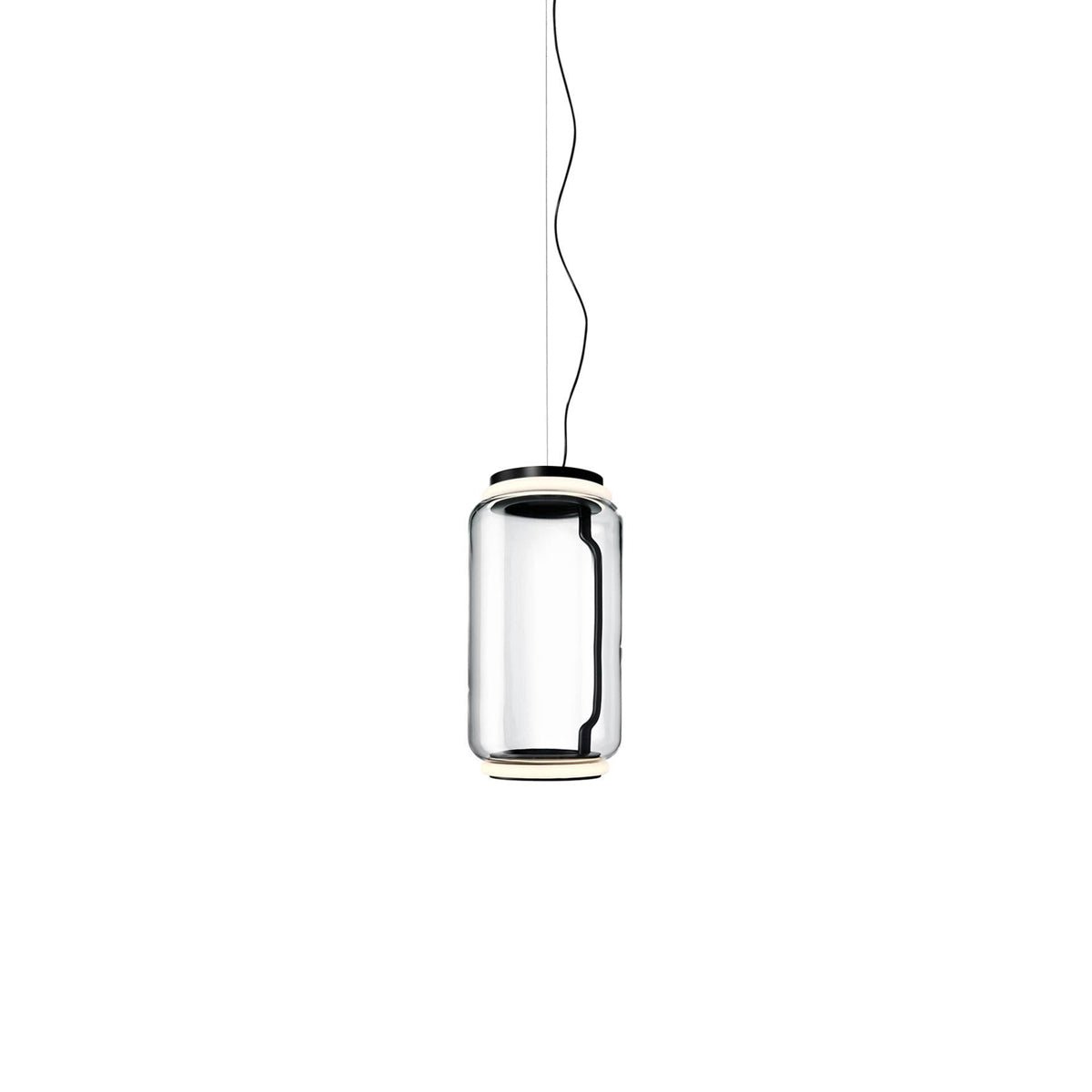 Teyylino Cylindrical Glass Pendant Light