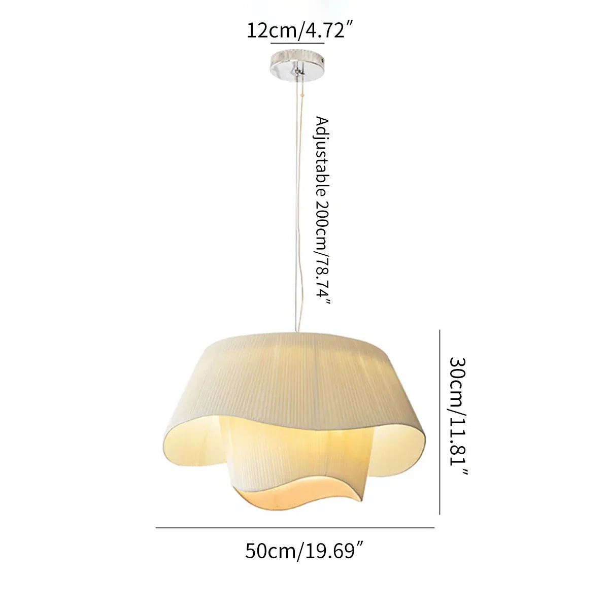 Pelduse Japandi Pendant Light