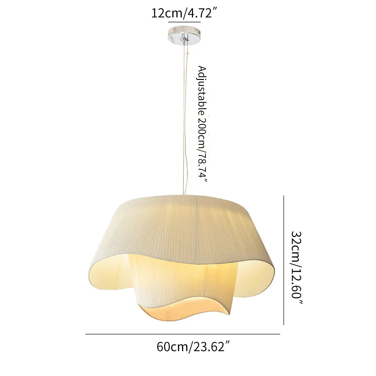 Pelduse Japandi Pendant Light