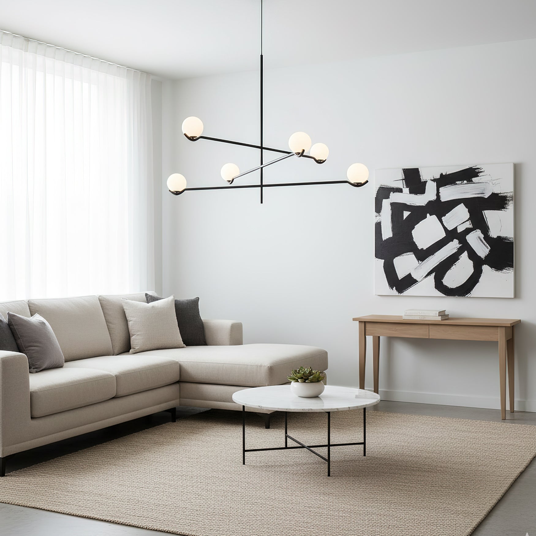 Lenyma Globe Pendant Light