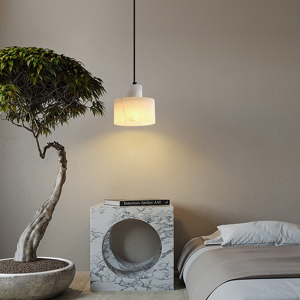Ravelo Alabaster Pendant Light