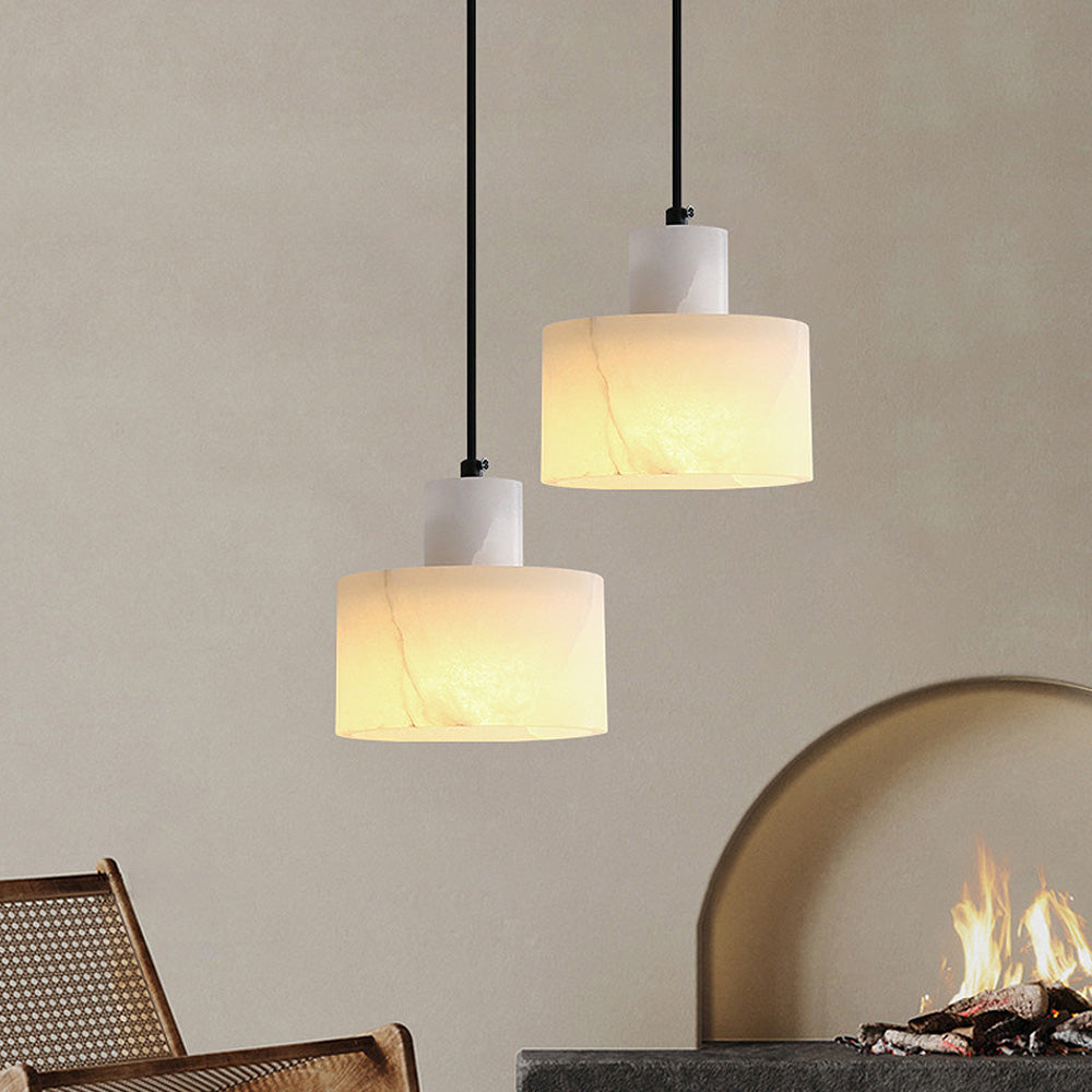 Ravelo Alabaster Pendant Light