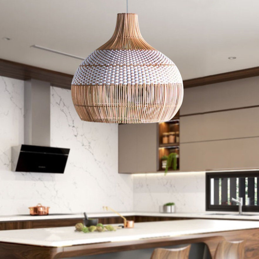 Avelina Woven Boho Pendant Light