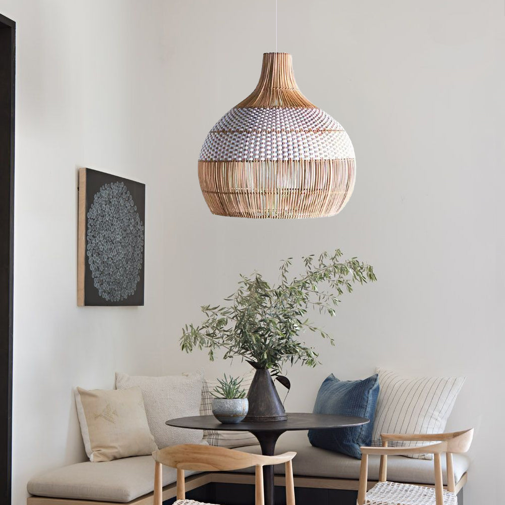 Avelina Woven Boho Pendant Light
