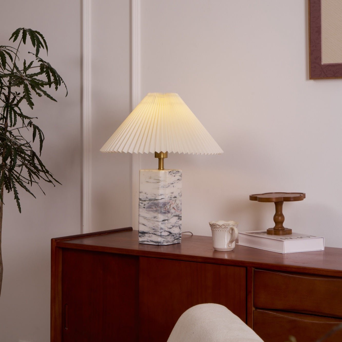 Belmeni Marble Table Lamp