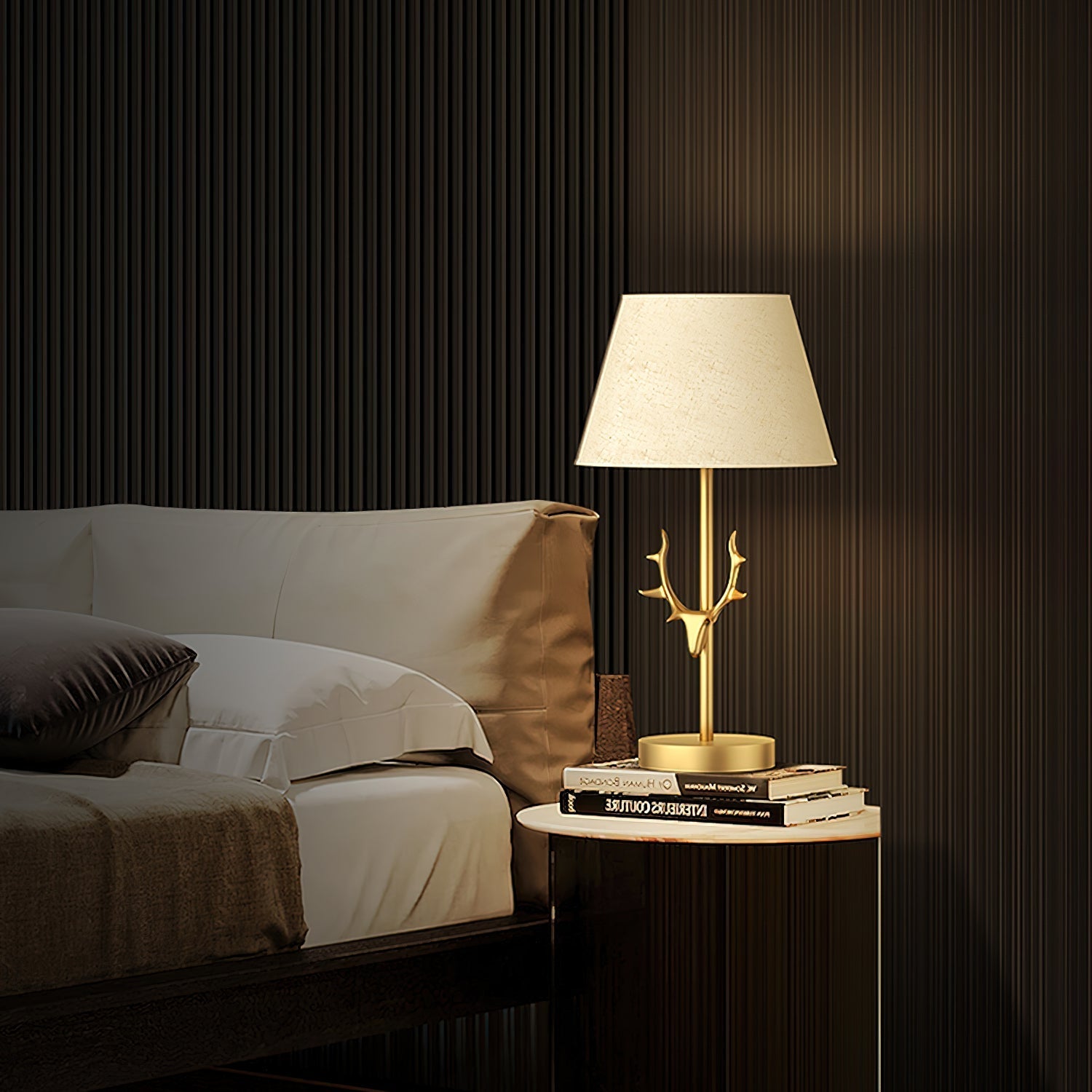 Darlo Stag Antler Table Lamp