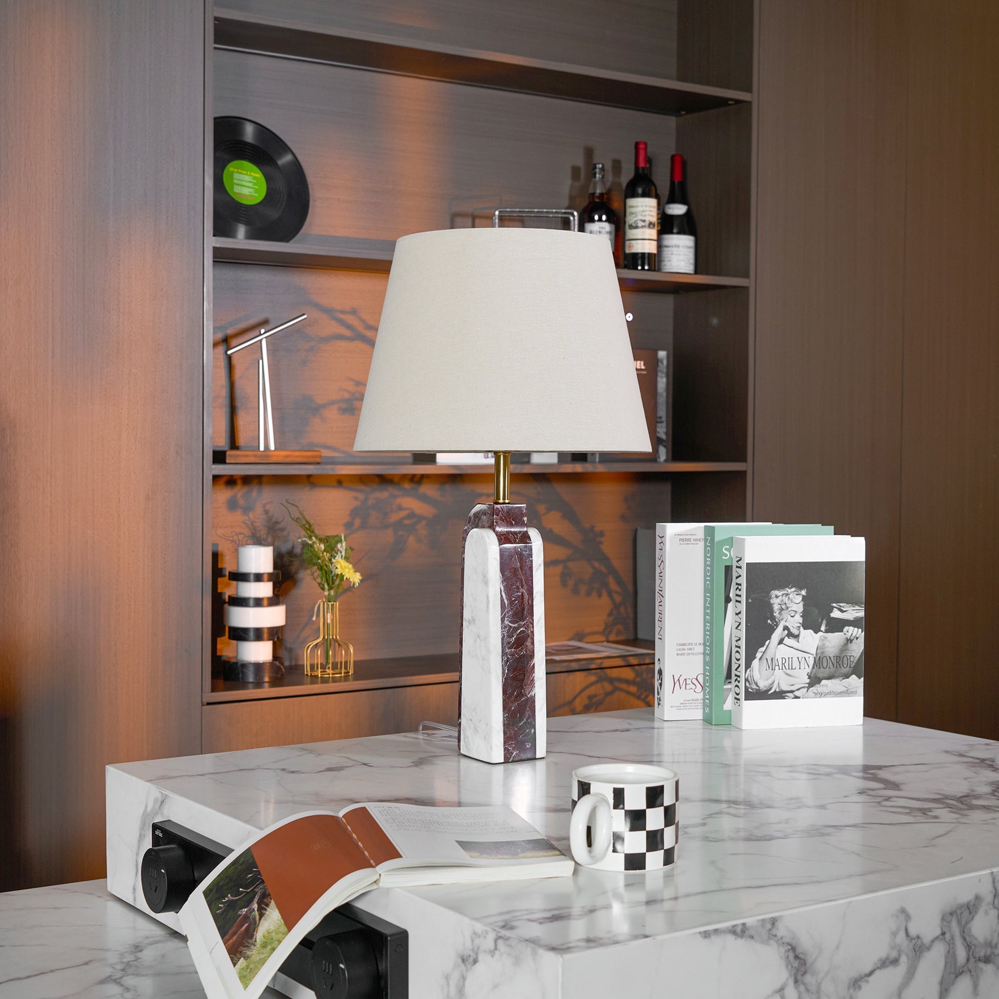 Melorese Marble Table Lamp