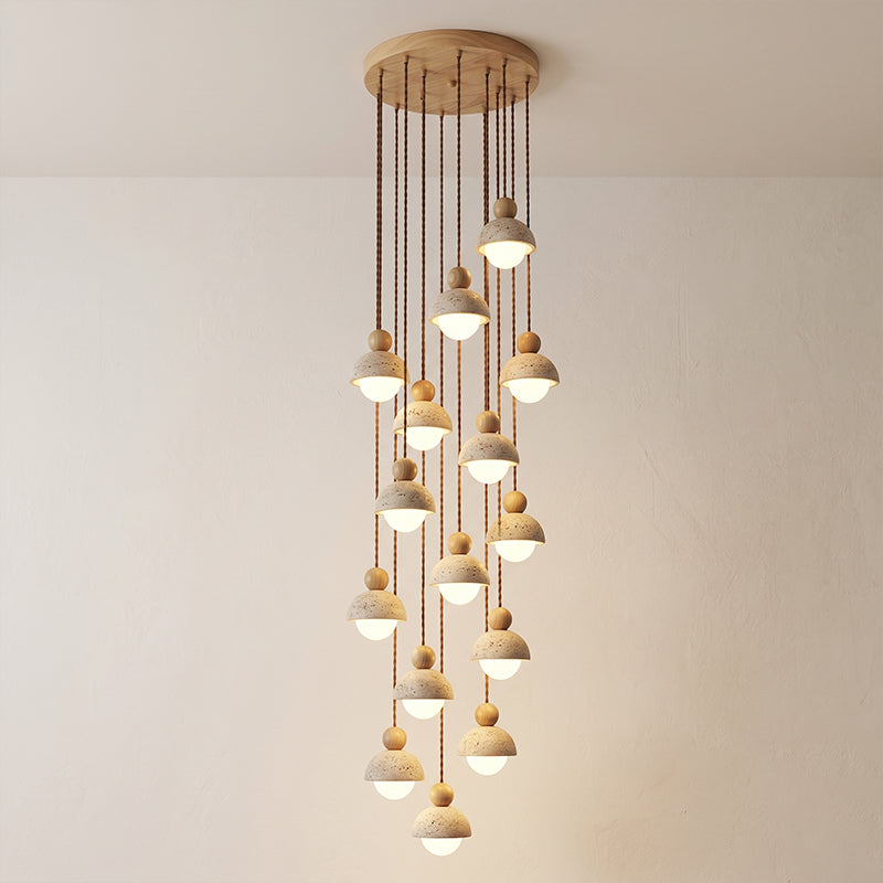 Nordale Travertine Pendant Light
