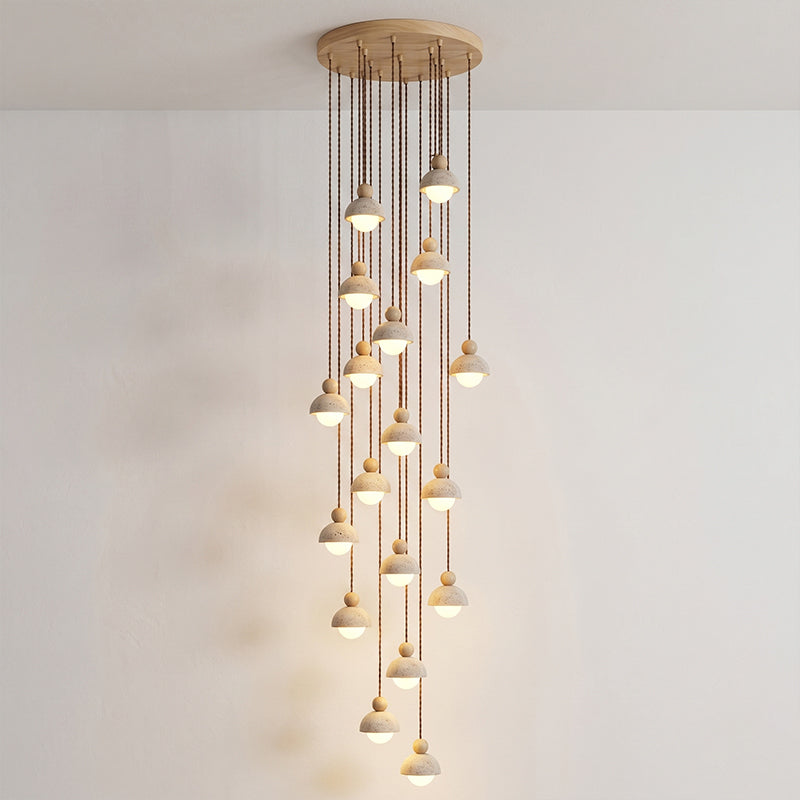 Nordale Travertine Pendant Light