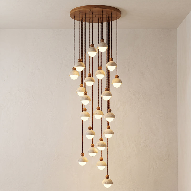 Nordale Travertine Pendant Light