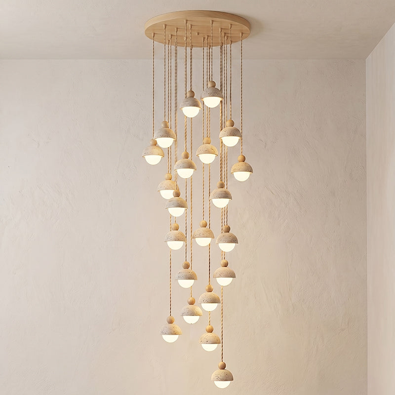 Nordale Travertine Pendant Light