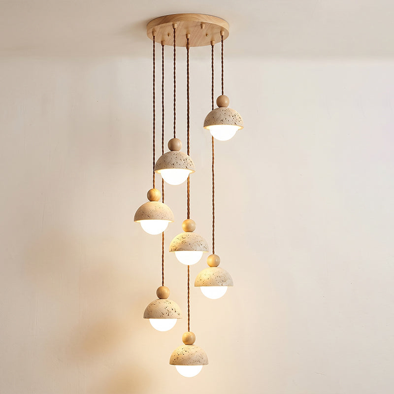 Nordale Travertine Pendant Light